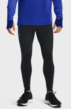 Мужские черные тайтсы QUALIFIER ELITE COLD TIGHT Черный XXL Under Armour 1379308-001