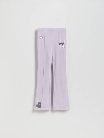 Reserved - Розкльошені штани Pusheen - лавандовий - 964FF-04X