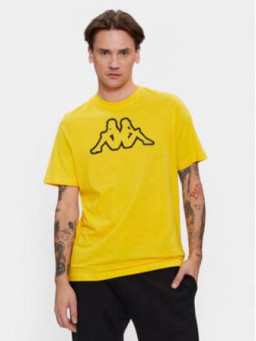 Kappa Футболка Cromen 303HZ70 Жовтий Regular Fit Kappa Футболка Cromen 303HZ70 Жовтий Regular Fit