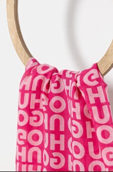 Хлопковый шарф HUGO