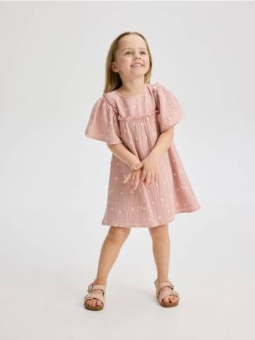 Reserved - BABIES` DRESS - пильно-рожевий - 260DA-39X Reserved - BABIES` DRESS - пильно-рожевий - 260DA-39X