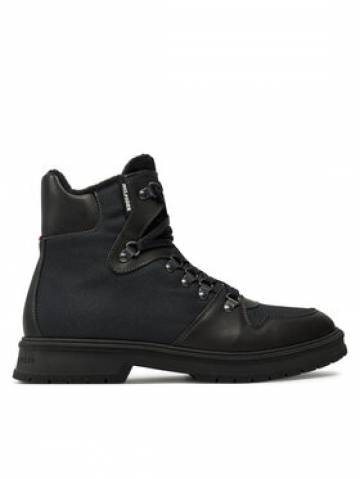 Tommy Hilfiger Черевики Hilfiger Warm Cordura Mix Boot FM0FM05180 Чорний Tommy Hilfiger Черевики Hilfiger Warm Cordura Mix Boot FM0FM05180 Чорний