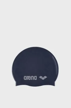 Детская темно-синяя шапочка для плавания CLASSIC SILICONE JR Синий ONESIZE Arena 91670-071