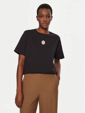 BOSS Футболка 50526205 Чорний Regular Fit BOSS Футболка 50526205 Чорний Regular Fit