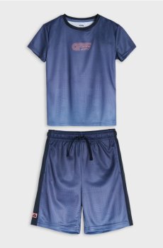 Спортивний комплект із швидковисихаючої тканини Active - темно-синій