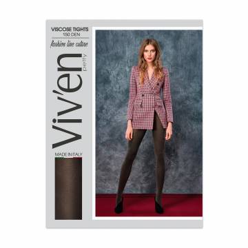 Колготки женские Viven Petty Viscose Tights 150 DEN, хаки, размер 3 Колготки женские Viven Petty Viscose Tights 150 DEN, хаки, размер 3