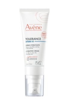 Увлажняющий крем для лица Avene Tolerance Hydra-10 Hydrating Cream с гиалуроновой кислотой и термальной водой, 40 мл