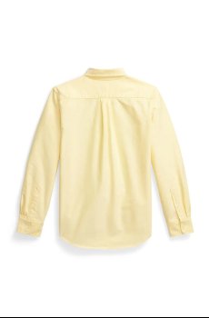 Детская хлопковая рубашка Polo Ralph Lauren