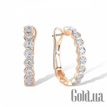 Серьги-кольца Lurie Jewelry Серьги-кольца Lurie Jewelry