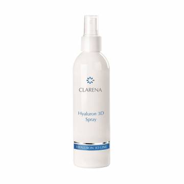 Увлажняющий спрей для лица Clarena Hyaluron 3D Line Hyaluron 3D Spray с гиалуроновой кислотой, 250 мл Увлажняющий спрей для лица Clarena Hyaluron 3D Line Hyaluron 3D Spray с гиалуроновой кислотой, 250 мл