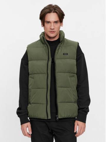 Calvin Klein Жилет Crinkle K10K110334 Зелений Regular Fit Calvin Klein Жилет Crinkle K10K110334 Зелений Regular Fit