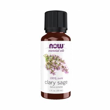 Эфирное масло Now Foods Essential Oils 100% Pure Clary Sage Мускатного шалфея, 30 мл Эфирное масло Now Foods Essential Oils 100% Pure Clary Sage Мускатного шалфея, 30 мл