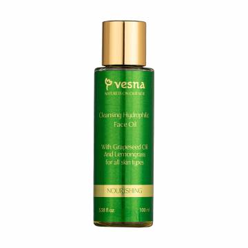 Гидрофильное очищающее масло для лица Vesna Cleansing Hydrophilic Face Oil для всех типов кожи, 100 мл Гидрофильное очищающее масло для лица Vesna Cleansing Hydrophilic Face Oil для всех типов кожи, 100 мл