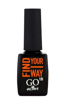 Гель-лак для ногтей GO Active Gel Polish 135, 10 мл