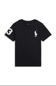 Детская хлопковая футболка Polo Ralph Lauren