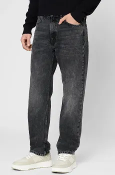 Мужские черные джинсы Черный 36 HUGO 50549880;030