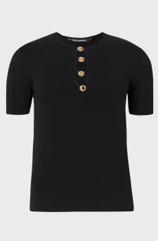 Женский черный джемпер KARL DAILY Черный S Karl Lagerfeld B1W18014