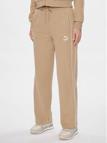 Puma Спортивні штани T7 624212 Бежевий Relaxed Fit Puma Спортивні штани T7 624212 Бежевий Relaxed Fit