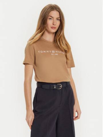 Tommy Hilfiger Футболка WW0WW40276 Бежевий Regular Fit