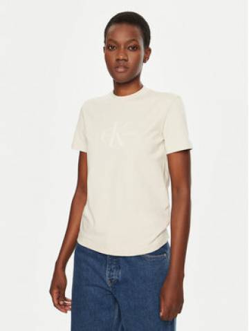 Calvin Klein Jeans Футболка J20J224983 Бежевий Regular Fit Calvin Klein Jeans Футболка J20J224983 Бежевий Regular Fit