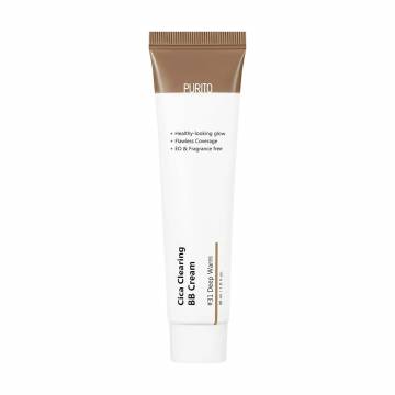 BB-крем для лица Purito Cica Clearing BB Сream с экстрактом центеллы, 31 Deep Warm, 30 мл BB-крем для лица Purito Cica Clearing BB Сream с экстрактом центеллы, 31 Deep Warm, 30 мл