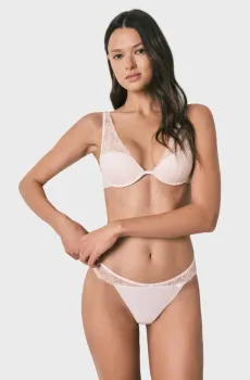 Женские бежевые трусики Бежевый XL womensecret 8323094