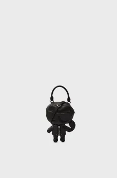 Женская черная кожаная сумка K IKONIK 3D DOLL BAG Черный ONESIZE Karl Lagerfeld 225W3033