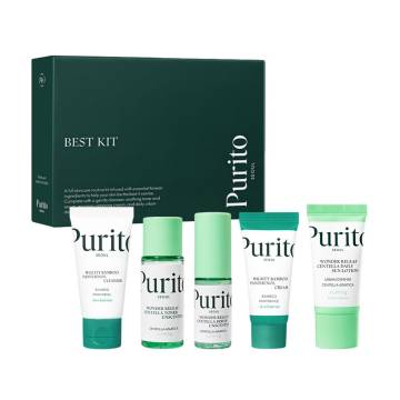 Набор для лица Purito Seoul Best Kit (гель, 30 мл + тонер, 30 мл + сыворотка, 15 мл + крем, 15 мл + крем, 15 мл) Набор для лица Purito Seoul Best Kit (гель, 30 мл + тонер, 30 мл + сыворотка, 15 мл + крем, 15 мл + крем, 15 мл)