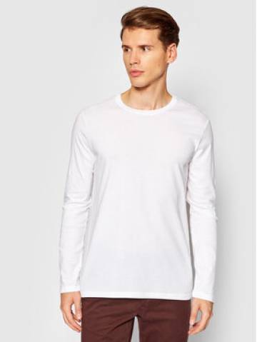 United Colors Of Benetton Longsleeve 3U53J1F05 Білий Relaxed Fit United Colors Of Benetton Longsleeve 3U53J1F05 Білий Relaxed Fit