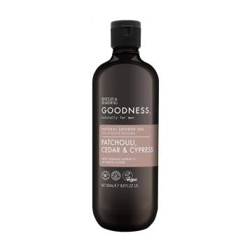 Мужской гель для душа Baylis & Harding Goodness Natural Shower Gel, Patchouli Cedar & Cypress, 500 мл Мужской гель для душа Baylis & Harding Goodness Natural Shower Gel, Patchouli Cedar & Cypress, 500 мл
