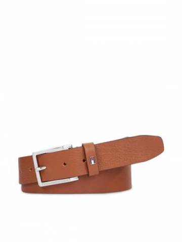 Tommy Hilfiger Чоловічий ремінь Oliver 3.5 Adj AM0AM12166 Коричневий Tommy Hilfiger Чоловічий ремінь Oliver 3.5 Adj AM0AM12166 Коричневий