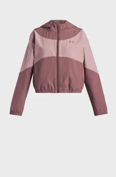 Детская розовая ветровка UA Rival Woven HD Jacket Розовый 10 Under Armour 6004181-651