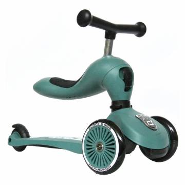 Самокат-біговел Scoot&Ride Highwaykick сіро-зелений (SR-160629-FOREST) Самокат-біговел Scoot&Ride Highwaykick сіро-зелений (SR-160629-FOREST)
