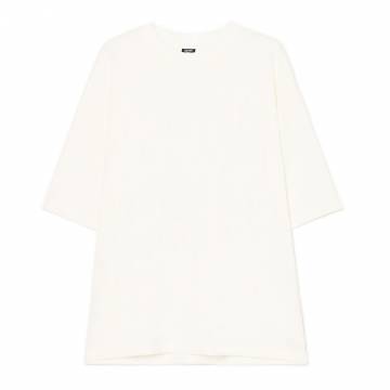 Cropp - Гладка футболка - кремовий