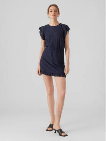 Vero Moda Блузка Tassa 10286067 Cиній Loose Fit Vero Moda Блузка Tassa 10286067 Cиній Loose Fit