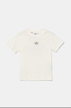 Детская хлопковая футболка adidas Originals