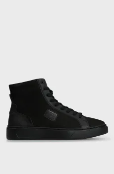 Мужские черные нубуковые кроссовки POSTINO Черный 44 G-Star RAW 2342 064804