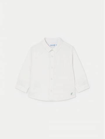 Mayoral Сорочка 124 Білий Regular Fit Mayoral Сорочка 124 Білий Regular Fit