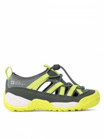 Jack Wolfskin Босоніжки Villi Sandal K 4056881 Зелений Jack Wolfskin Босоніжки Villi Sandal K 4056881 Зелений