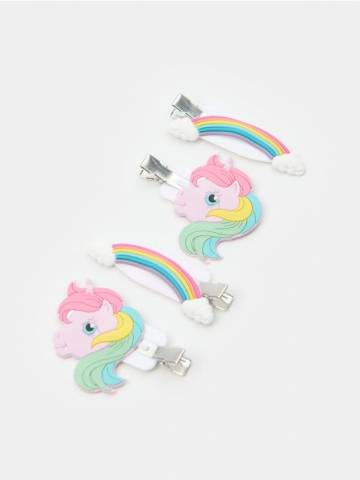 Шпильки для волосся, 4 шт. My Little Pony - різнобарвний Шпильки для волосся, 4 шт. My Little Pony - різнобарвний