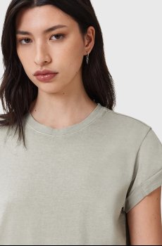 Хлопковая футболка AllSaints ANNA