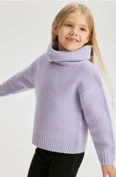 Reserved - Светр-водолазка - лавандовий - 805FH-04X