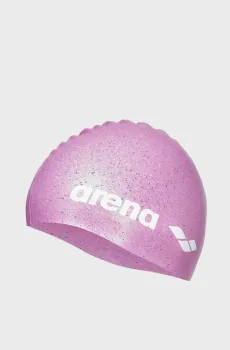 Детская розовая шапочка для плавания Розовый ONESIZE Arena 006360-903