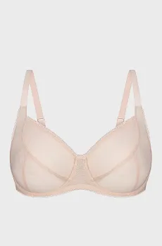 Женский бежевый бюстгальтер Бежевый 70E brabrabra SLZ27501011