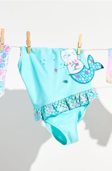 Купальник - блідо-бірюзовий