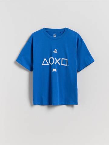 Reserved - Футболка Playstation - синій - 059FH-55X Reserved - Футболка Playstation - синій - 059FH-55X