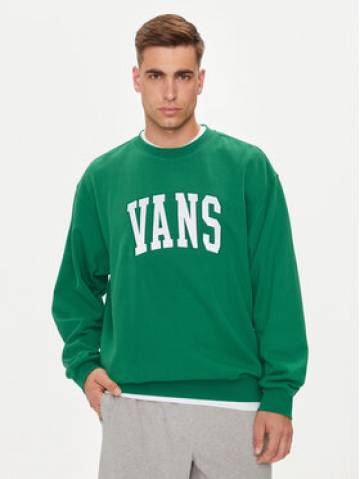 Vans Світшот Original Varsity VN000HP7 Зелений Loose Fit Vans Світшот Original Varsity VN000HP7 Зелений Loose Fit
