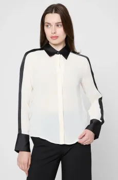 Женская белая блуза Белый 34 HUGO 50543363;118