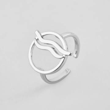 Серебряное кольцо Minimal 10387-16,0р Серебряное кольцо Minimal 10387-16,0р