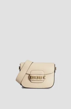 Женская бежевая кожаная сумка Бежевый ONESIZE Baldinini B3B050XXVITE;9012